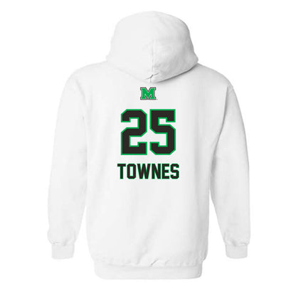 Marshall - NCAA Women's Soccer : Madison Townes - Generic Shersey Hooded Sweatshirt-1