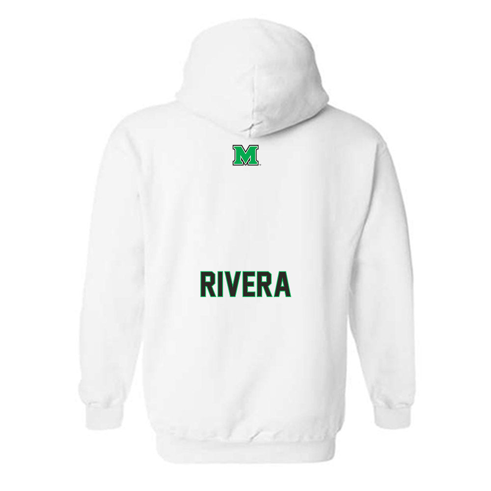 Marshall - NCAA Women's Track & Field : Alycia Rivera - Generic Shersey Hooded Sweatshirt-1