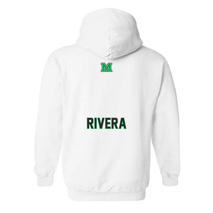 Marshall - NCAA Women's Track & Field : Alycia Rivera - Generic Shersey Hooded Sweatshirt-1