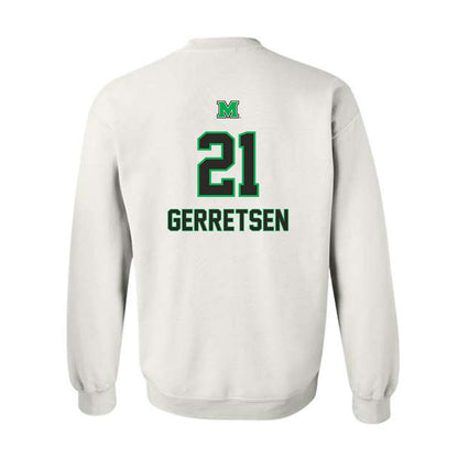 Marshall - NCAA Women's Soccer : Abigail Gerretsen - Generic Shersey Crewneck Sweatshirt