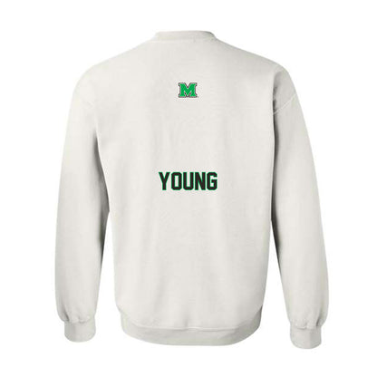 Marshall - NCAA Men's Track & Field : Aj Young - Generic Shersey Crewneck Sweatshirt