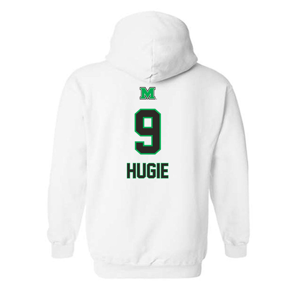 Marshall - NCAA Men's Basketball : Shamarrie Hugie - Generic Shersey Hooded Sweatshirt-1