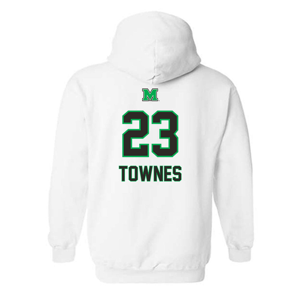 Marshall - NCAA Women's Soccer : Madison Townes - Generic Shersey Hooded Sweatshirt