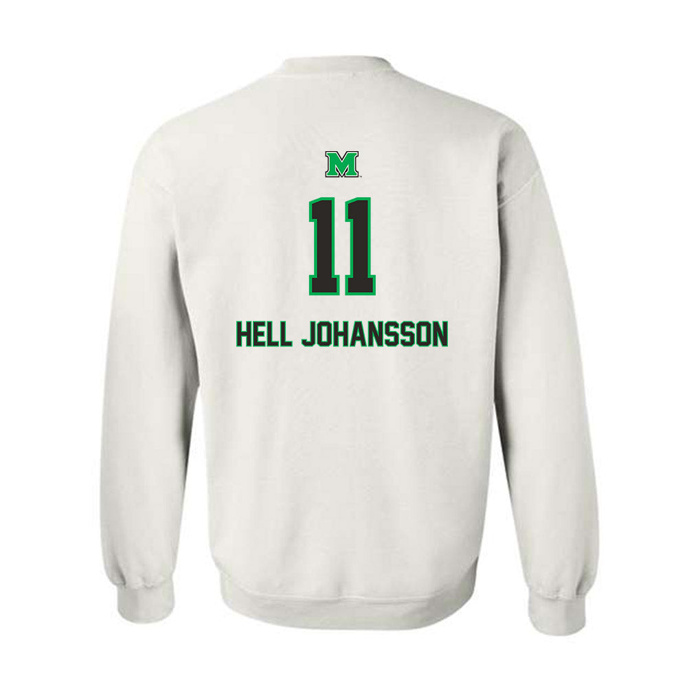 Marshall - NCAA Women's Soccer : Alice Hell Johansson - Generic Shersey Crewneck Sweatshirt