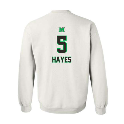 Marshall - NCAA Women's Basketball : Alasia Hayes - Generic Shersey Crewneck Sweatshirt