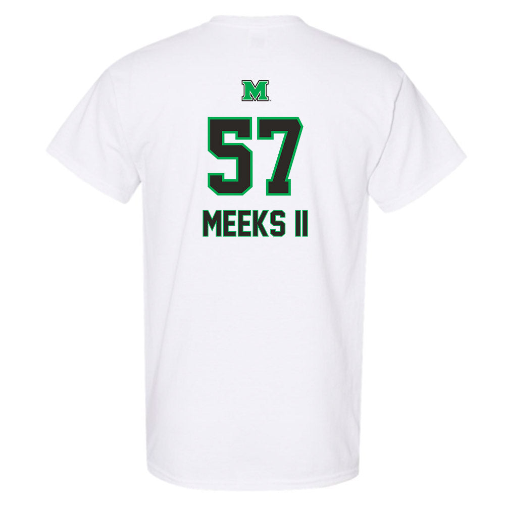 Marshall - NCAA Football : Eric Meeks II - Generic Shersey T-Shirt-1