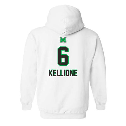 Marshall - NCAA Women's Basketball : Madison Kellione - Generic Shersey Hooded Sweatshirt