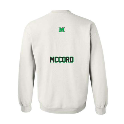 Marshall - NCAA Men's Track & Field : Samari McCord - Generic Shersey Crewneck Sweatshirt-1