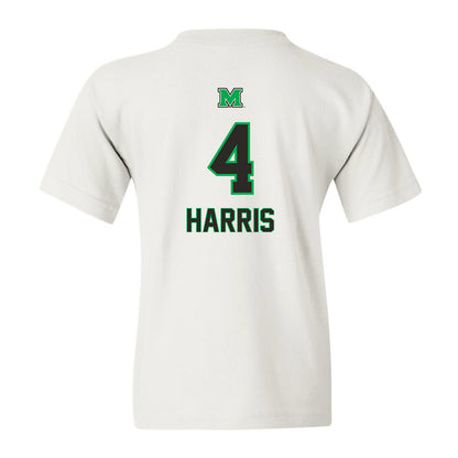 Marshall - NCAA Football : DeMarcus Harris - Generic Shersey Youth T-Shirt