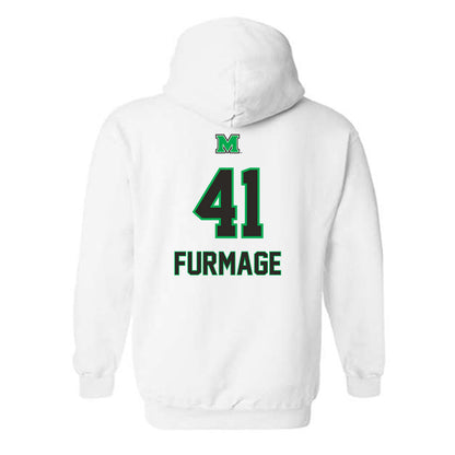 Marshall - NCAA Baseball : Caleb Furmage - Generic Shersey Hooded Sweatshirt