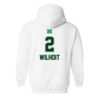 Marshall - NCAA Softball : Kasey Wilhoit - Generic Shersey Hooded Sweatshirt