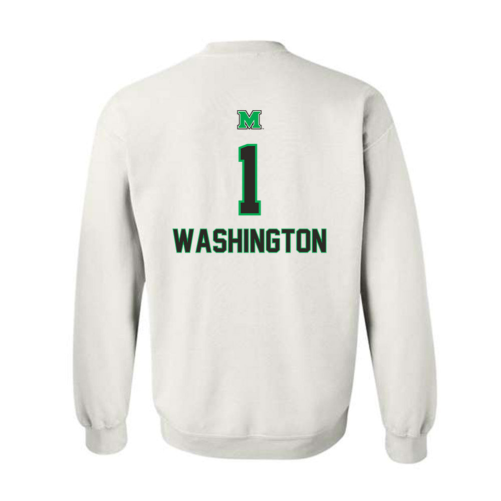 Marshall - NCAA Softball : Destiny Washington - Generic Shersey Crewneck Sweatshirt