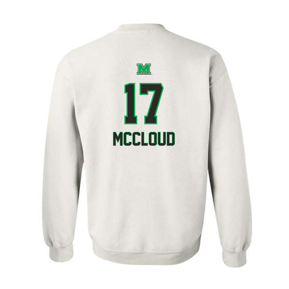 Marshall - NCAA Baseball : Branson McCloud - Generic Shersey Crewneck Sweatshirt