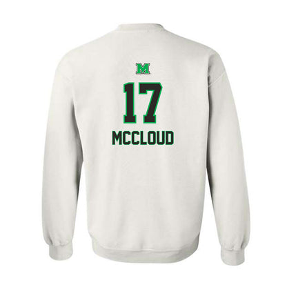 Marshall - NCAA Baseball : Branson McCloud - Generic Shersey Crewneck Sweatshirt