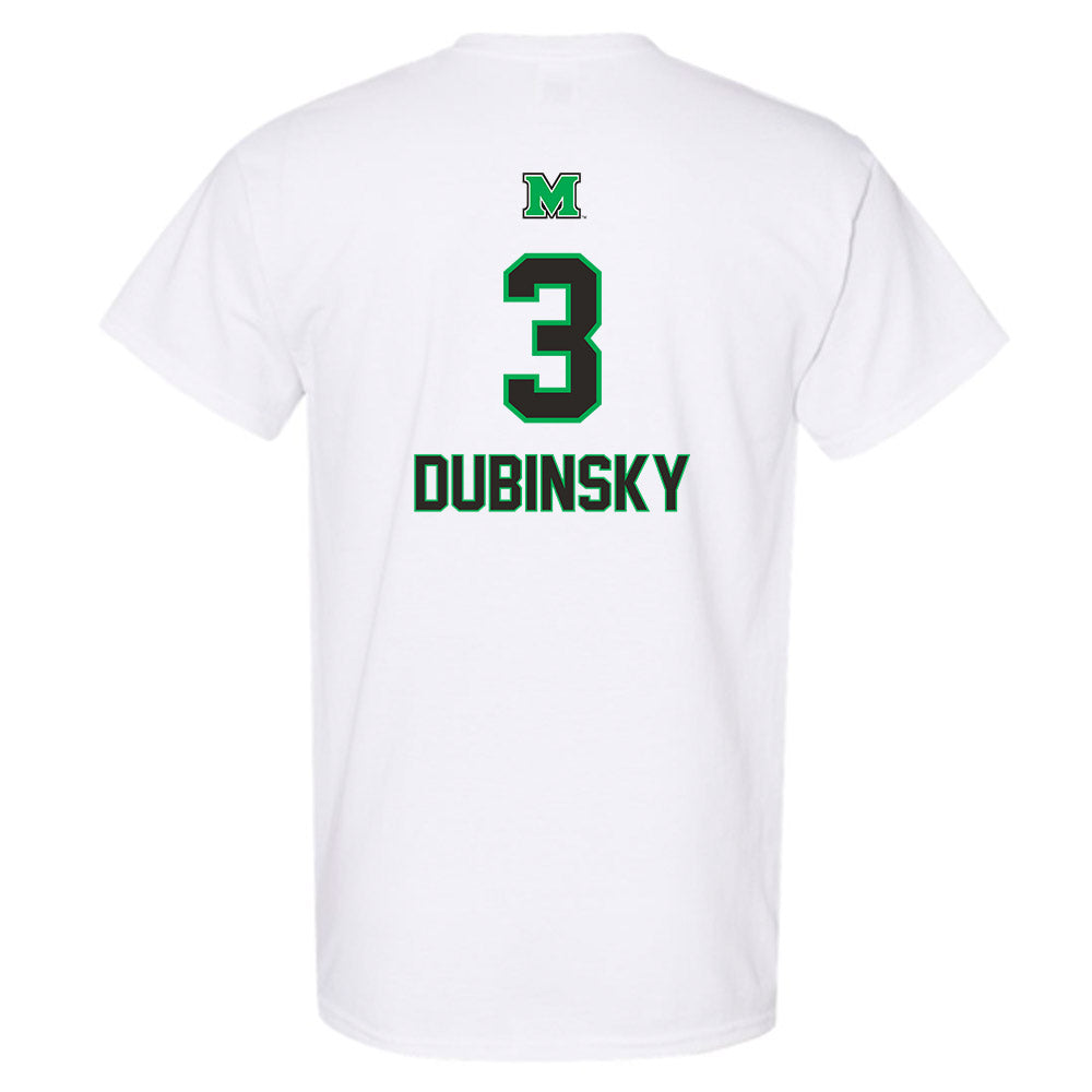 Marshall - NCAA Men's Basketball : Wilson Dubinsky - Generic Shersey T-Shirt-1