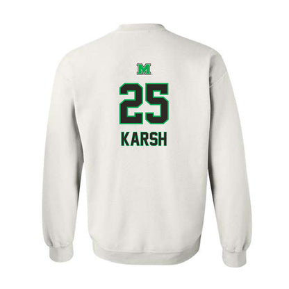 Marshall - NCAA Football : Aidan Karsh - Generic Shersey Crewneck Sweatshirt