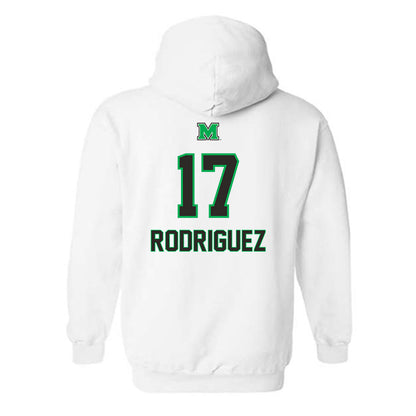 Marshall - NCAA Women's Soccer : Laura Rodriguez - Generic Shersey Hooded Sweatshirt-1