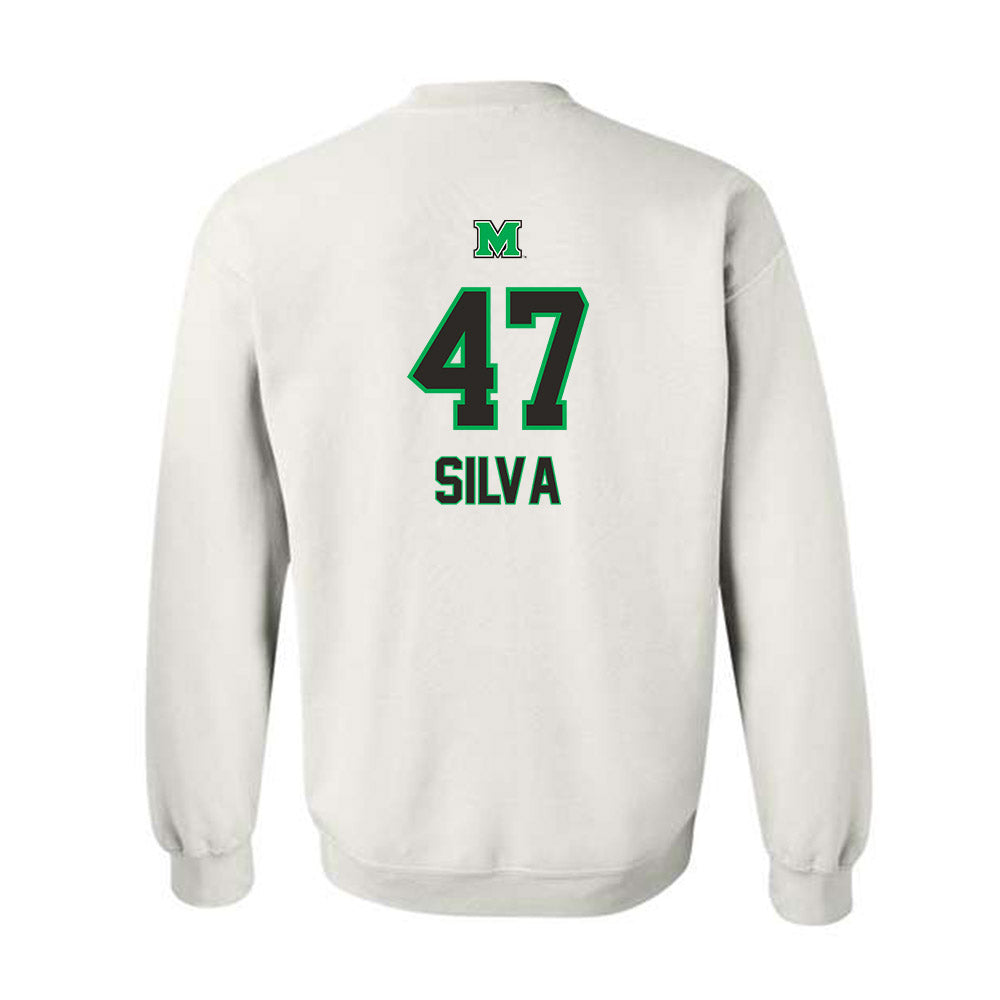 Marshall - NCAA Men's Soccer : Marco Silva - Generic Shersey Crewneck Sweatshirt