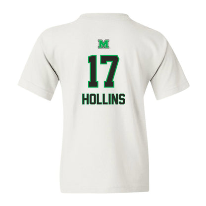 Marshall - NCAA Baseball : Jalen Hollins - Generic Shersey Youth T-Shirt