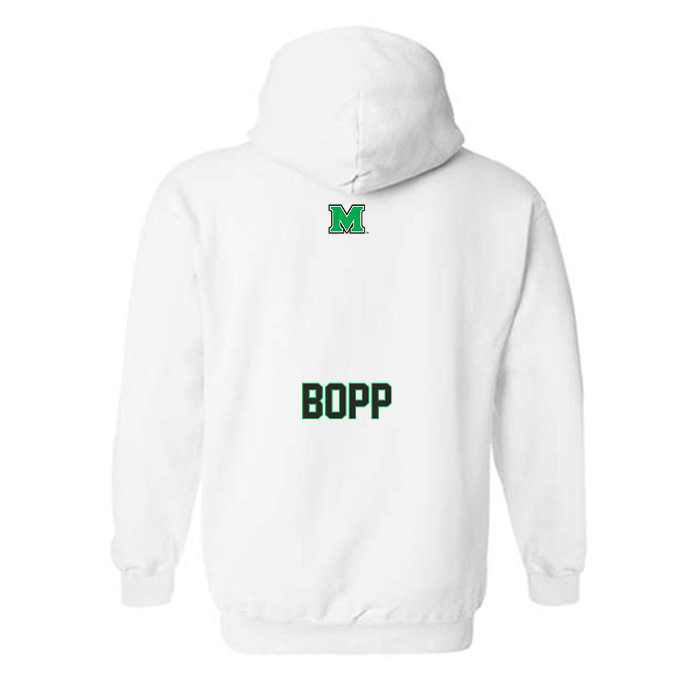 Marshall - NCAA Women's Swimming & Diving : Jenna Bopp - Generic Shersey Hooded Sweatshirt