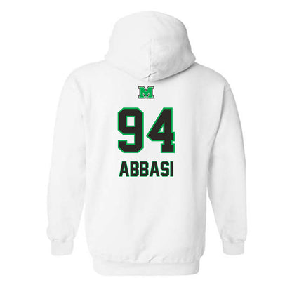 Marshall - NCAA Football : Ali Abbasi - Generic Shersey Hooded Sweatshirt-1