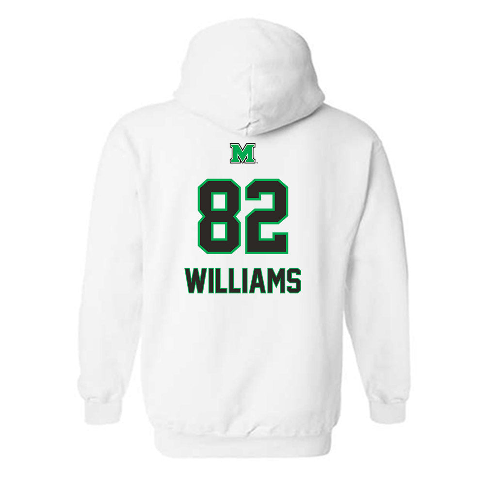 Marshall - NCAA Football : Marcel Williams - Generic Shersey Hooded Sweatshirt