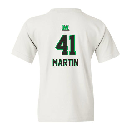 Marshall - NCAA Men's Basketball : Nate Martin - Generic Shersey Youth T-Shirt