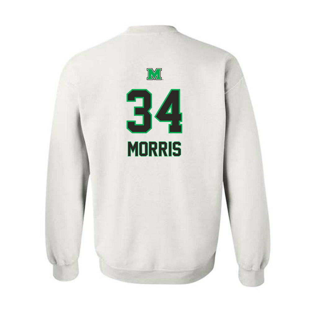 Marshall - NCAA Football : Andrew Morris - Generic Shersey Crewneck Sweatshirt