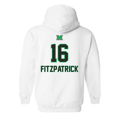 Marshall - NCAA Football : Christian Fitzpatrick - Generic Shersey Hooded Sweatshirt