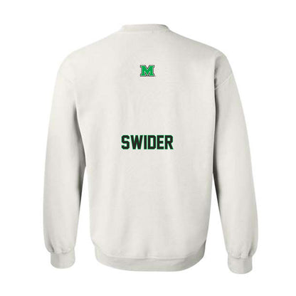 Marshall - NCAA Men's Track & Field : Grant Swider - Generic Shersey Crewneck Sweatshirt