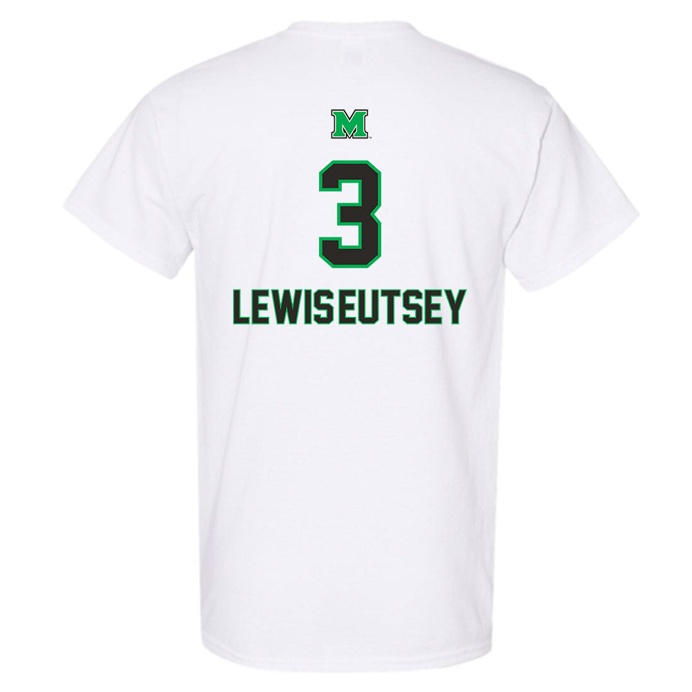 Marshall - NCAA Women's Basketball : Timaya Lewis-Eutsey - Generic Shersey T-Shirt-1