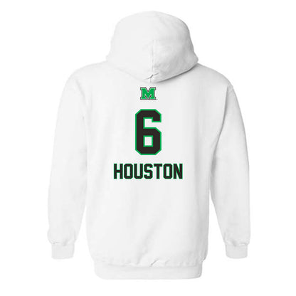 Marshall - NCAA Football : Jordan Houston - Generic Shersey Hooded Sweatshirt