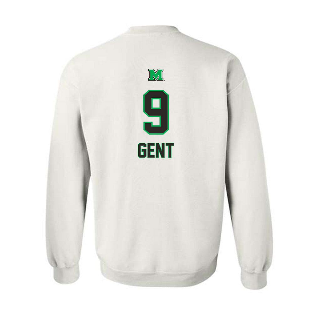 Marshall - NCAA Women's Soccer : Tiggi Gent - Generic Shersey Crewneck Sweatshirt-1