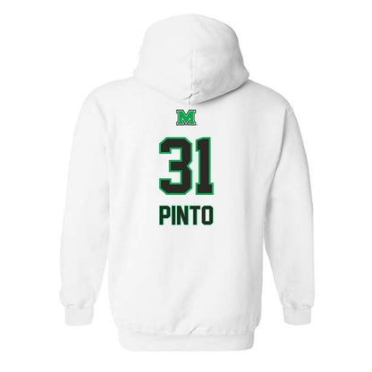 Marshall - NCAA Men's Soccer : Rai Pinto - Generic Shersey Hooded Sweatshirt