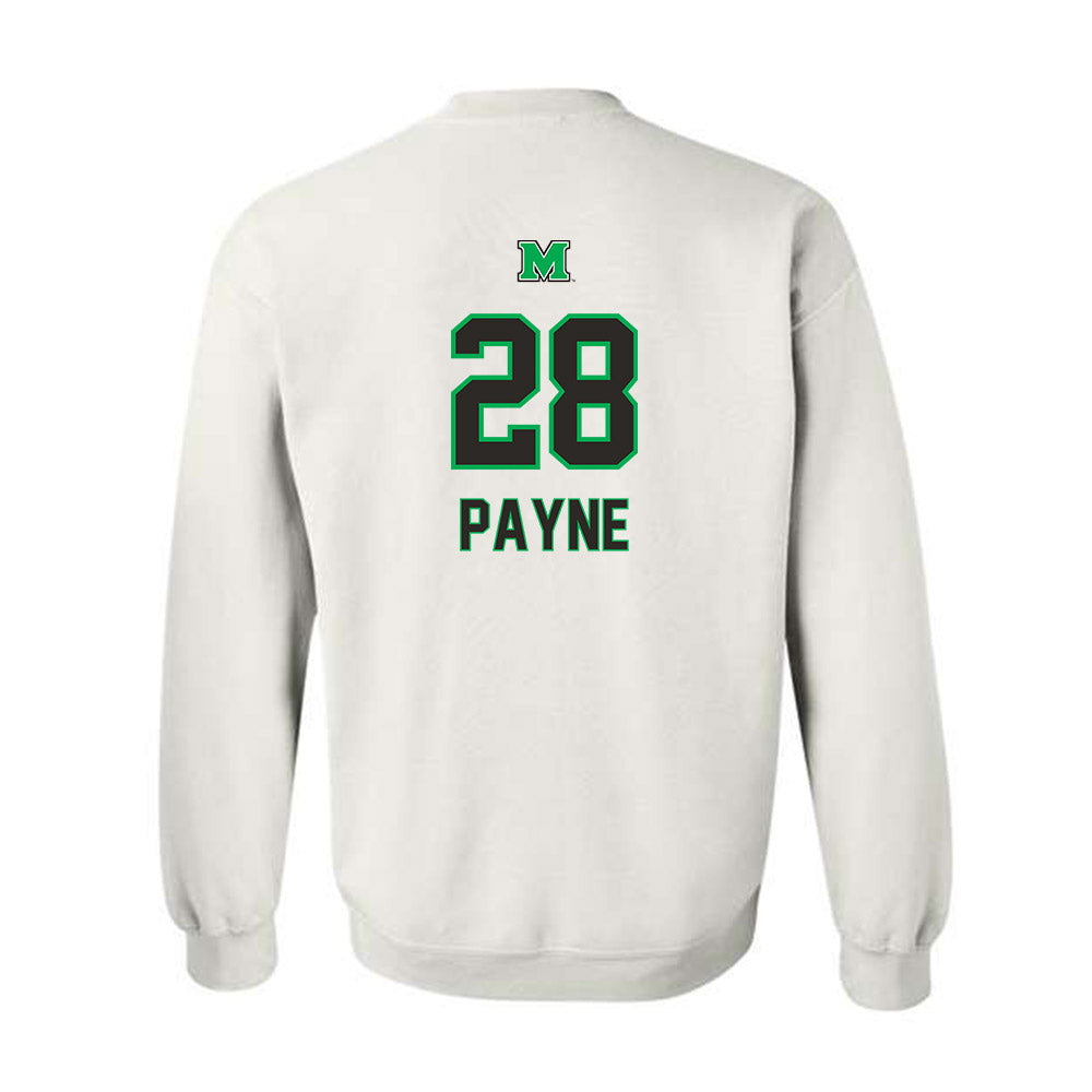 Marshall - NCAA Football : Ethan Payne - Generic Shersey Crewneck Sweatshirt