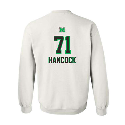 Marshall - NCAA Football : Andrew Hancock - Generic Shersey Crewneck Sweatshirt