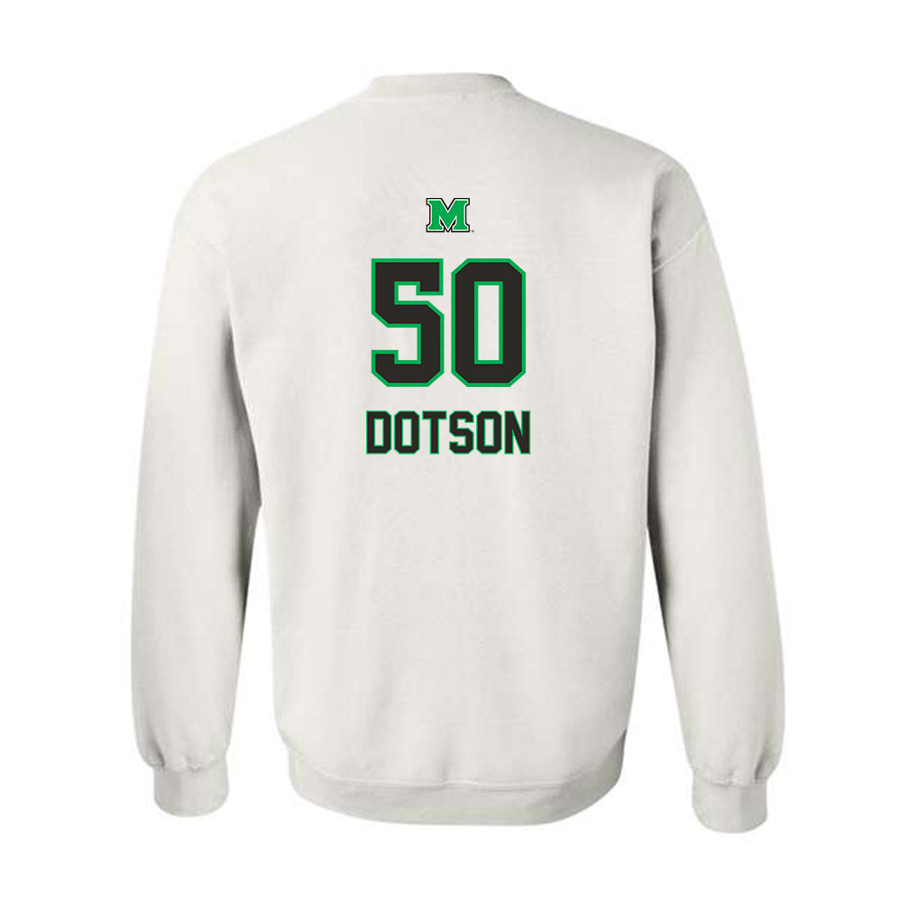 Marshall - NCAA Football : Caden Dotson - Generic Shersey Crewneck Sweatshirt