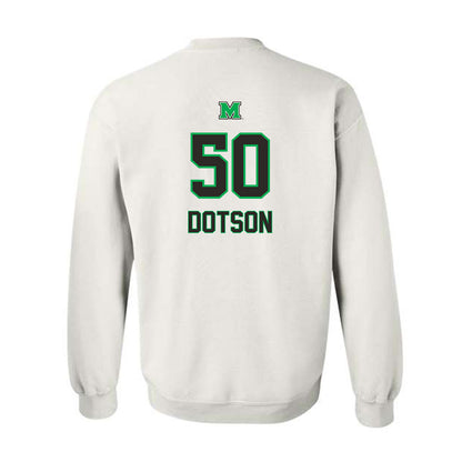 Marshall - NCAA Football : Caden Dotson - Generic Shersey Crewneck Sweatshirt