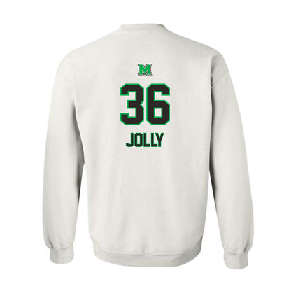 Marshall - NCAA Baseball : Grant Jolly - Generic Shersey Crewneck Sweatshirt-1