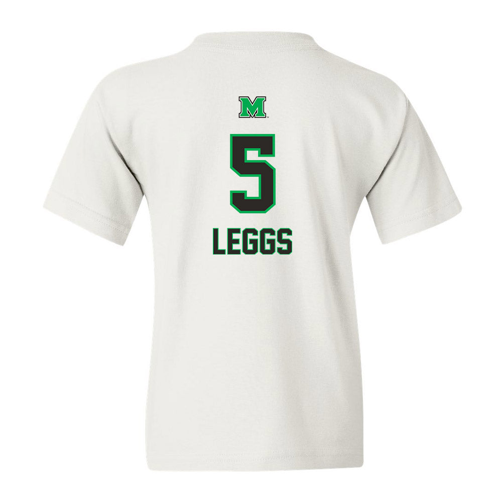 Marshall - NCAA Football : TyQaze Leggs - Generic Shersey Youth T-Shirt