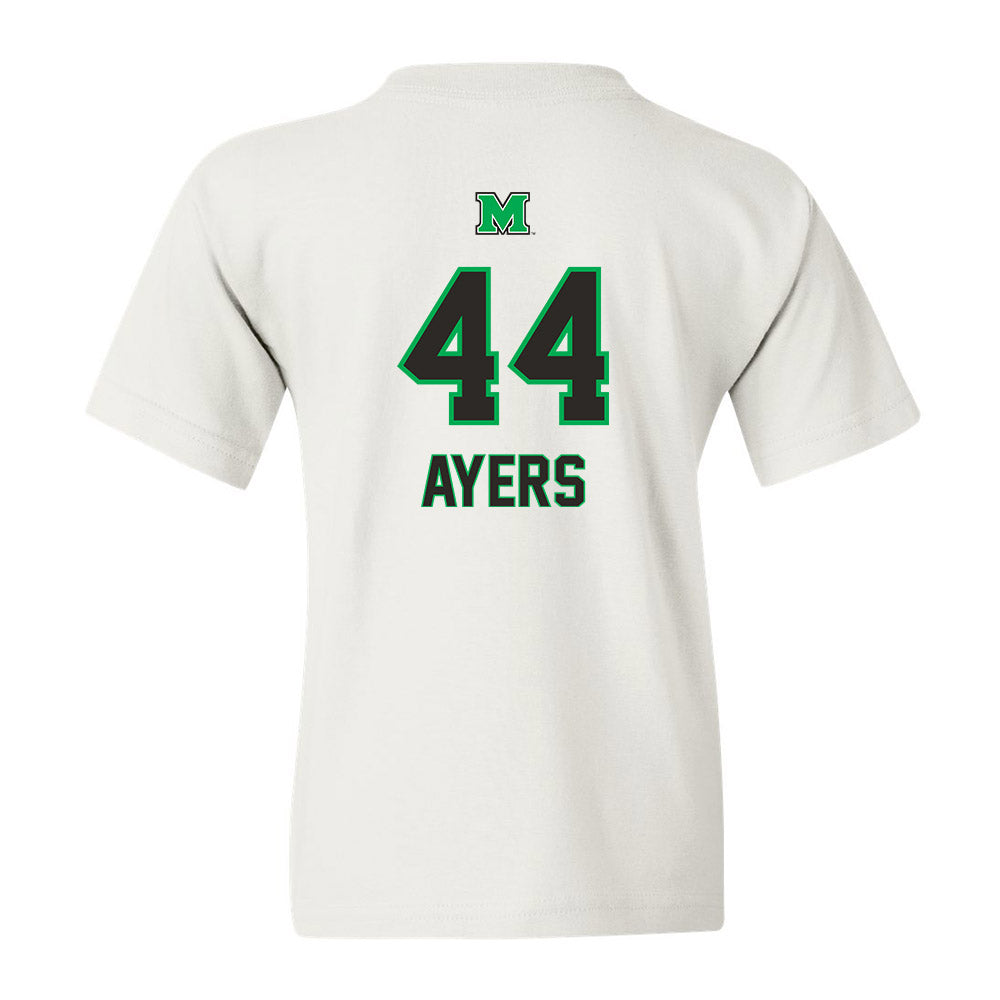 Marshall - NCAA Baseball : Owen Ayers - Generic Shersey Youth T-Shirt