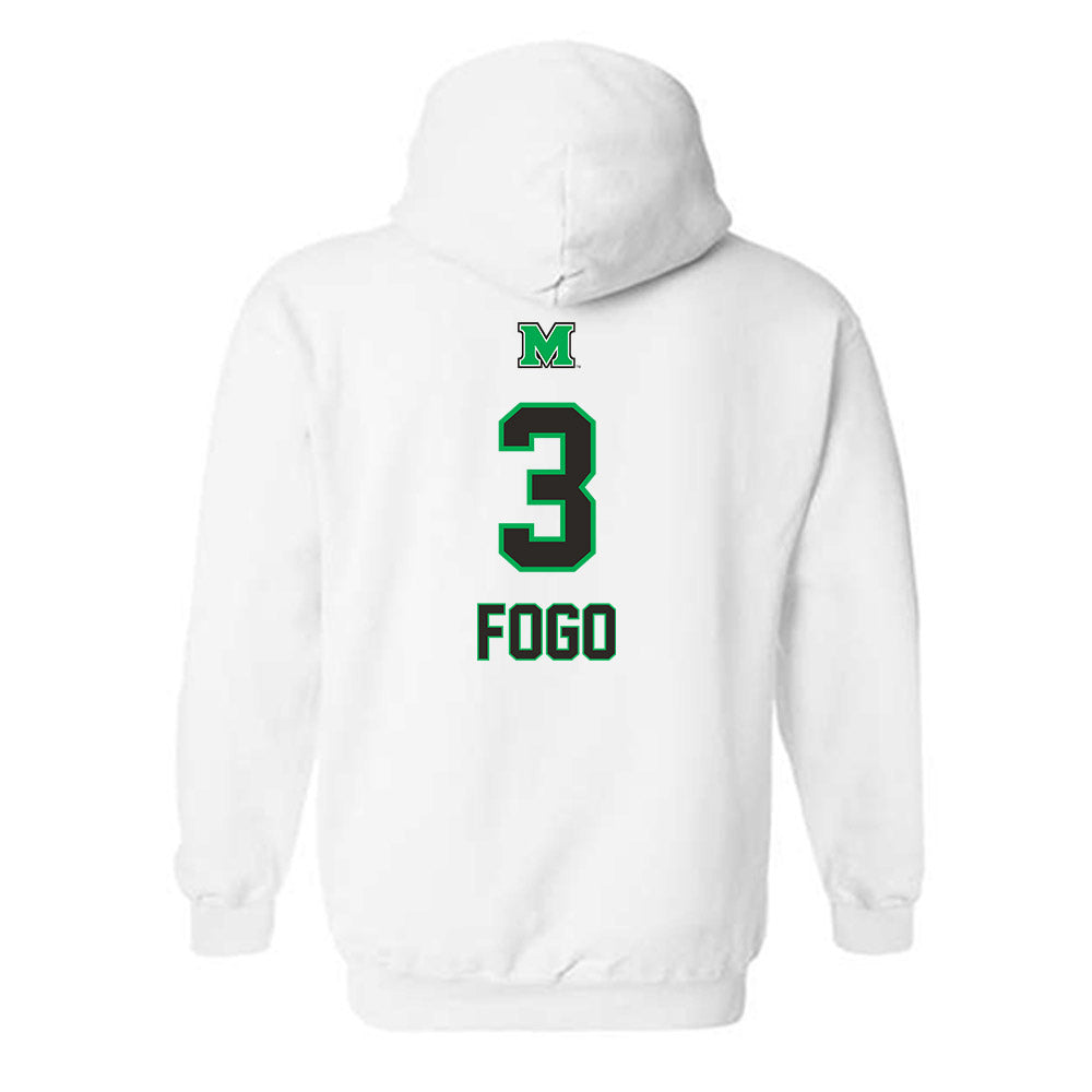 Marshall - NCAA Women's Volleyball : Olivia Fogo - Generic Shersey Hooded Sweatshirt