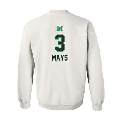 Marshall - NCAA Women's Basketball : Cairah Mays - Generic Shersey Crewneck Sweatshirt