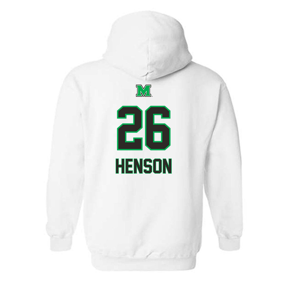 Marshall - NCAA Softball : Lindsay Henson - Generic Shersey Hooded Sweatshirt