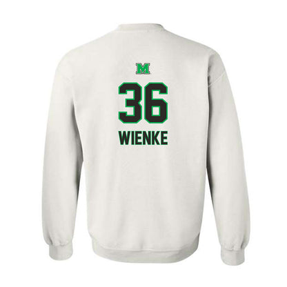 Marshall - NCAA Baseball : Austin Wienke - Generic Shersey Crewneck Sweatshirt