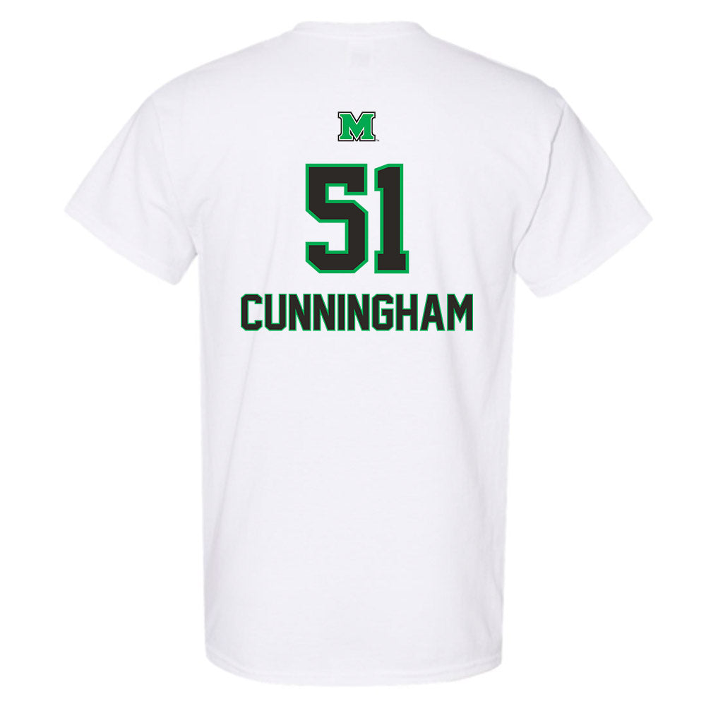 Marshall - NCAA Football : Jaxson Cunningham - Generic Shersey T-Shirt-1