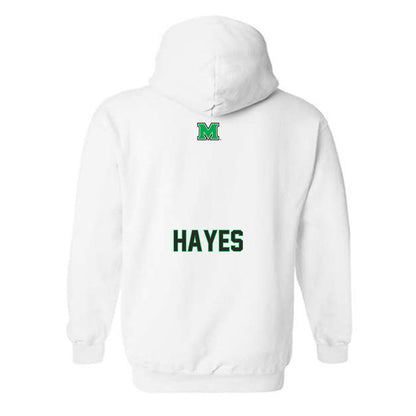 Marshall - NCAA Men's Track & Field : JaKai Hayes - Generic Shersey Hooded Sweatshirt-1