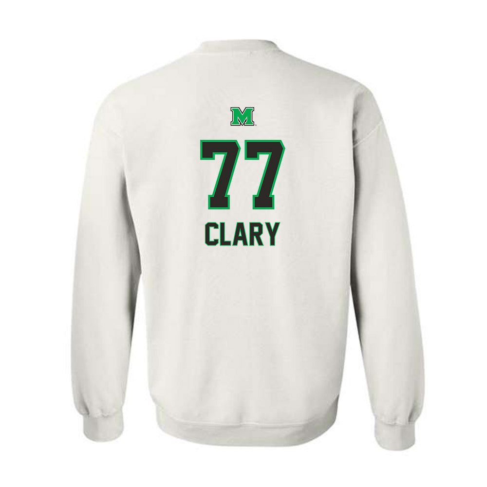 Marshall - NCAA Football : Isaac Clary - Generic Shersey Crewneck Sweatshirt