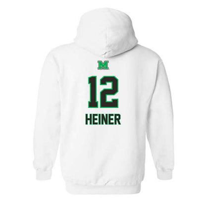 Marshall - NCAA Baseball : Chadford Heiner - Generic Shersey Hooded Sweatshirt