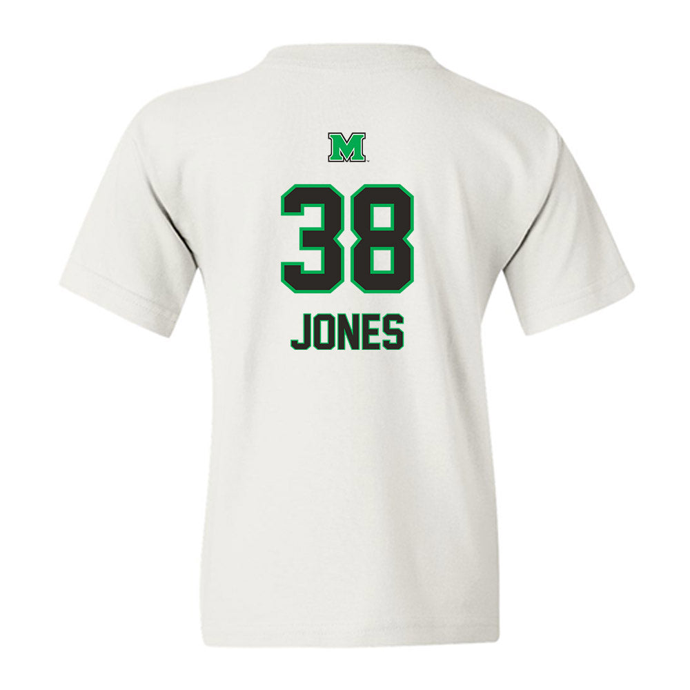 Marshall - NCAA Football : KJ Jones - Generic Shersey Youth T-Shirt-1